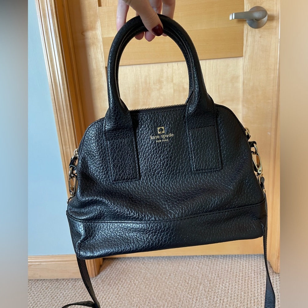 Kate Spade Black Leather Handbag